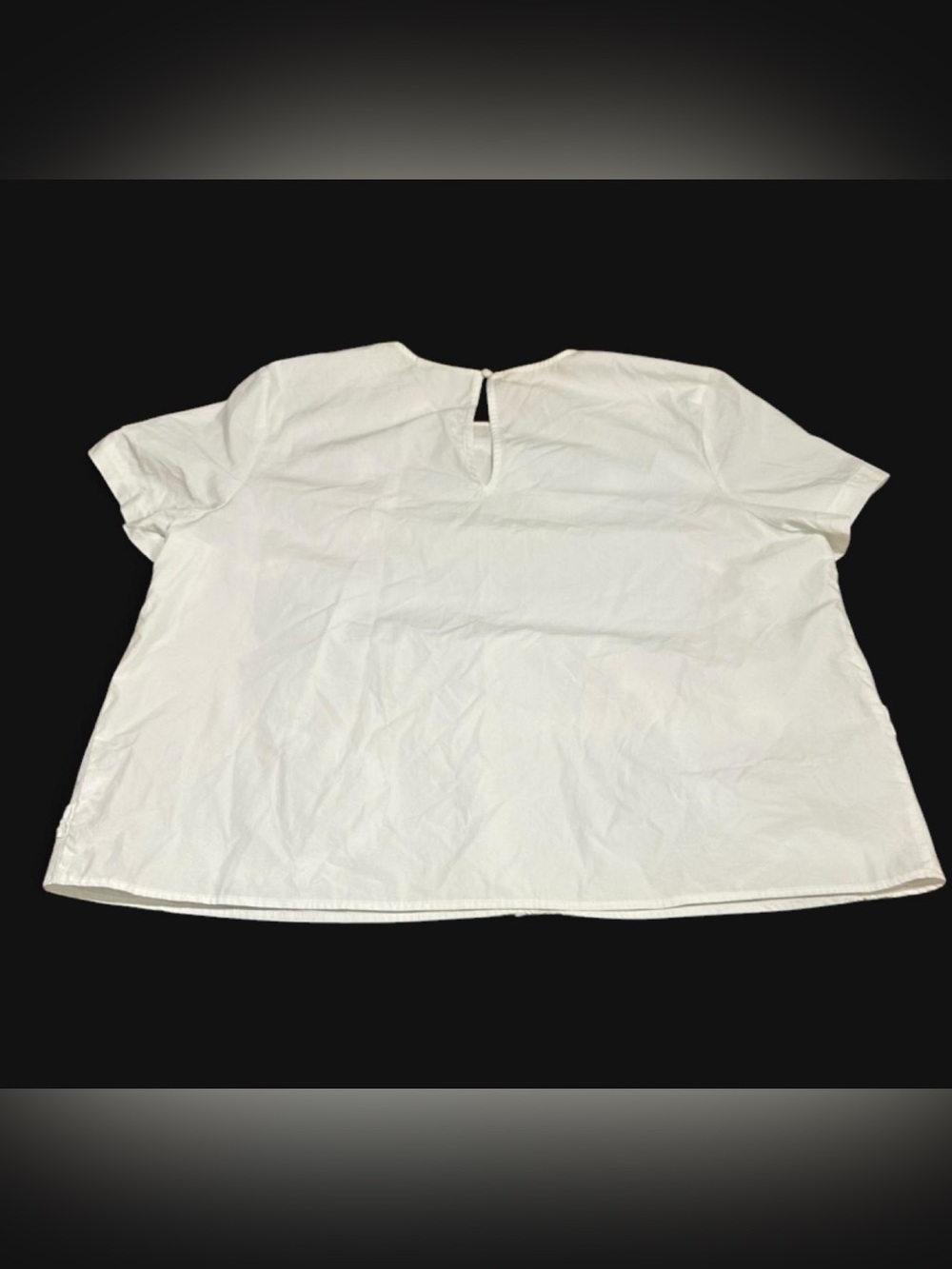 Kate Spade x Target Ribbon Ruffle Short Sleeve Top - Picture 2 of 8